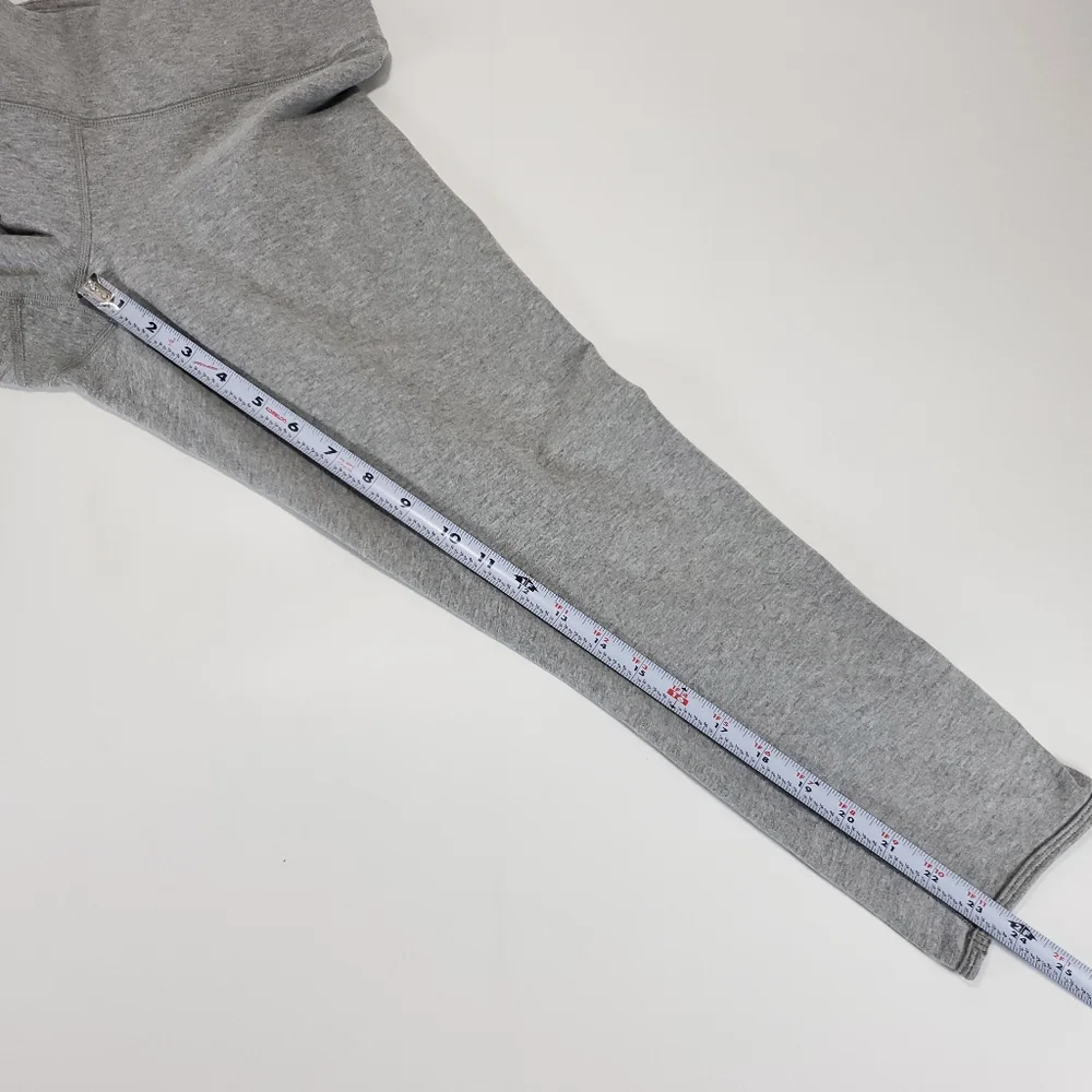 Lululemon Grey Ruched Back Cropped Leggings